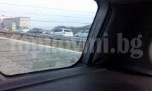 Затвориха магистрала „Тракия” на територията на Бургаска област