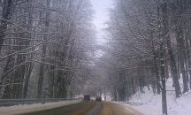 Снежна покривка в проходите на страната
