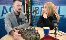 София Владимирова разговаря с Кристиян Шкварек